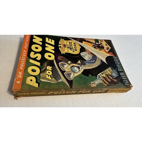 Poison for One John Rhode Avon Book 1943 PB 1st edition Dr Priestley Mystery VTG - Picture 4 of 7